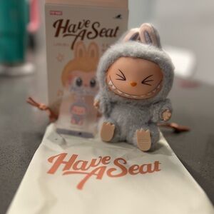 Labubu original have a Seat